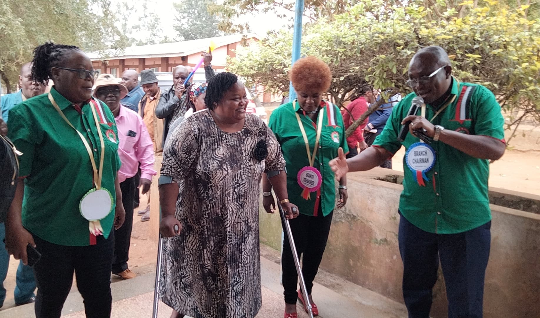 KNUT leaders hail Makueni woman rep for walking with them