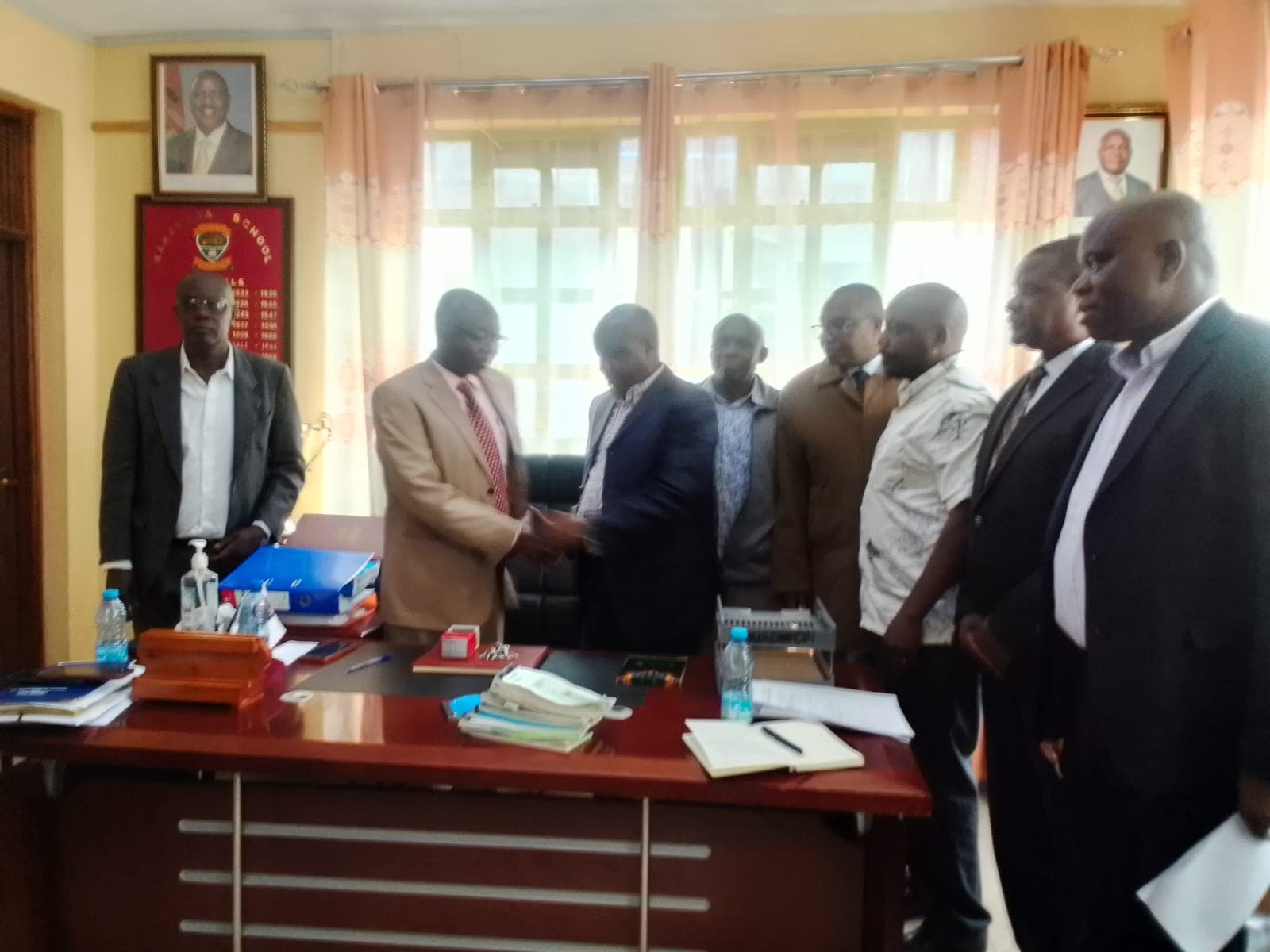 Dr. Luvasu officially takes over as new Kakamega High School Principal