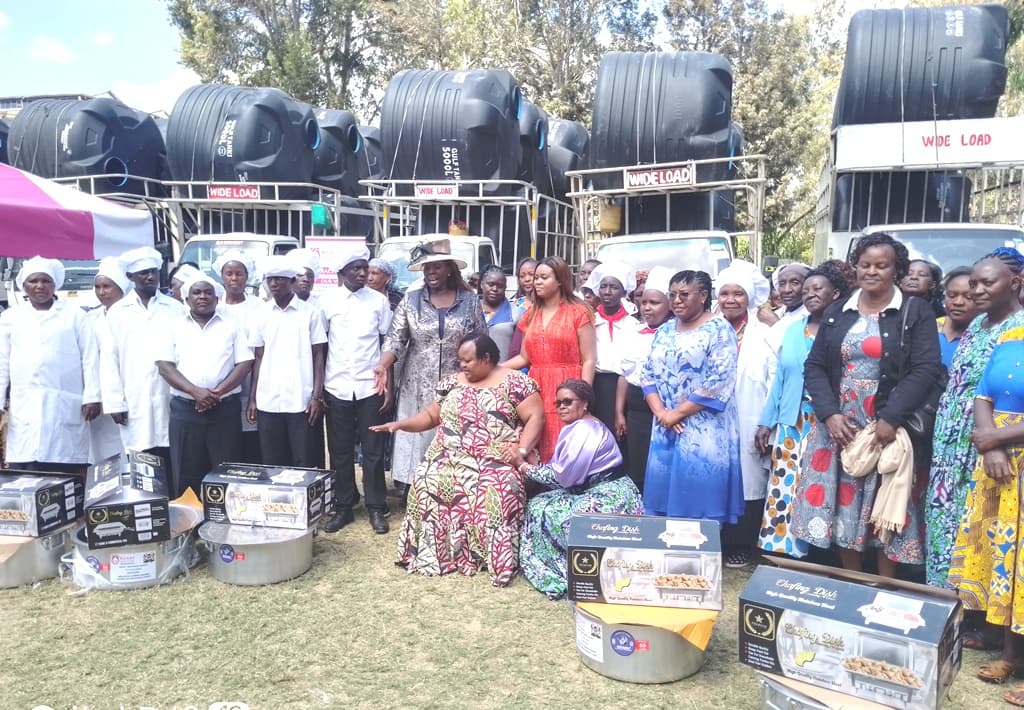 10 Machakos groups receive business kits in NGAAF empowerment drive