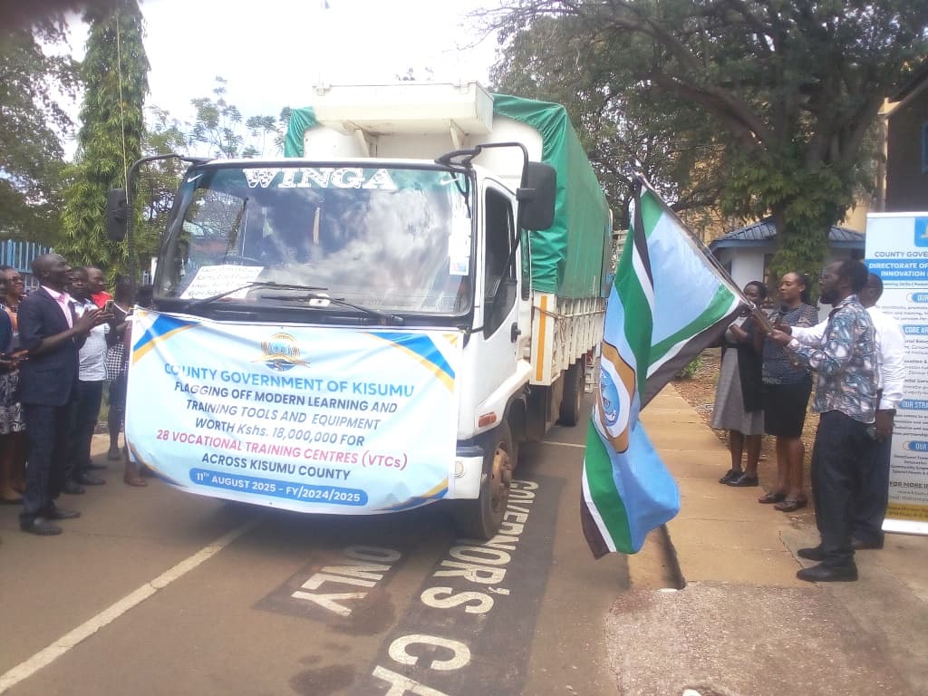 Governor Nyong’o flags off KSh 18 million equipment to boost vocational training in Kisumu