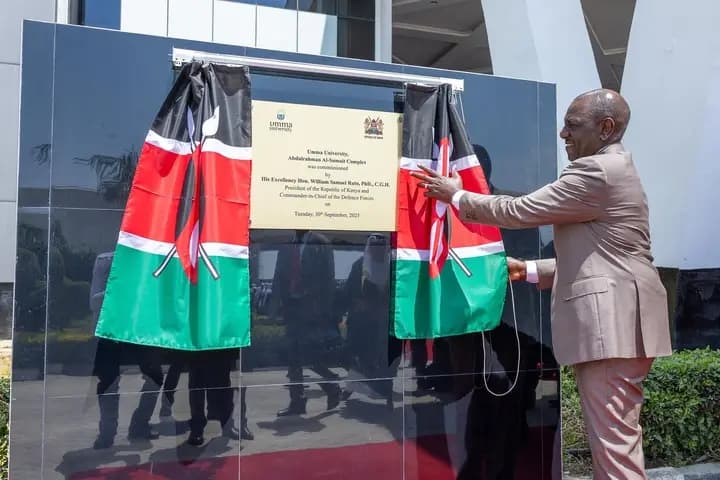 President Ruto commissions Umma University, unveils Ksh1.4 billion complex