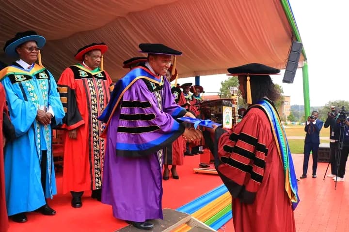 Inyangala assures no student will miss University over fees as Embu University marks historic graduation