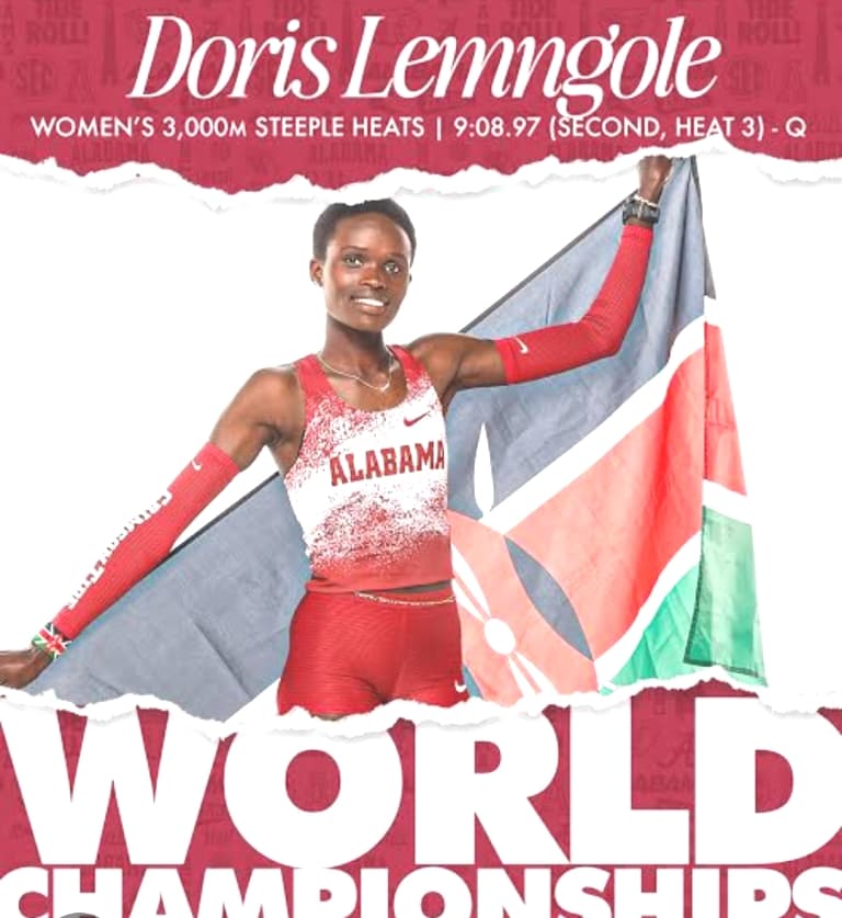 Doris Lemngole’s fifth-place finish at World Championships sparks pride in West Pokot