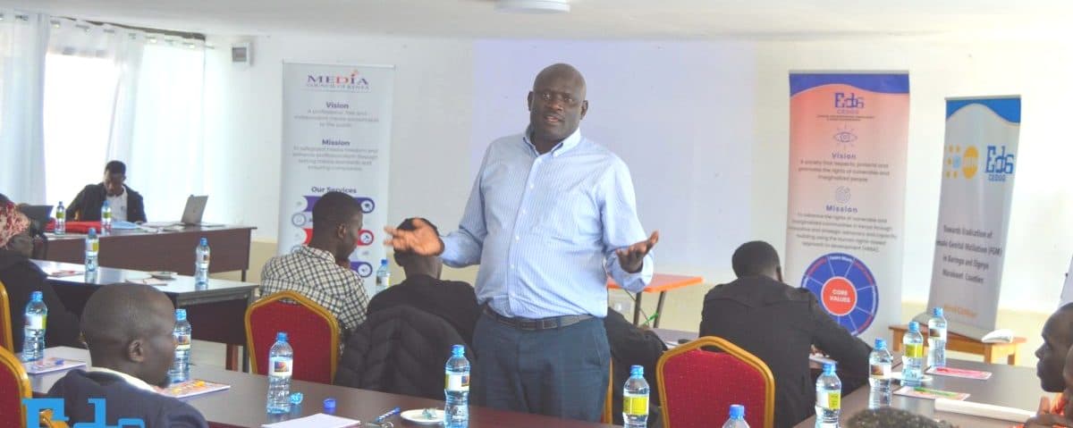 Journalists join anti-FGM campaign in Elgeyo Marakwet to end practice by 2030
