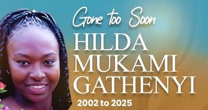 Murdered Michuki National Poly student laid to rest in emotional send-off
