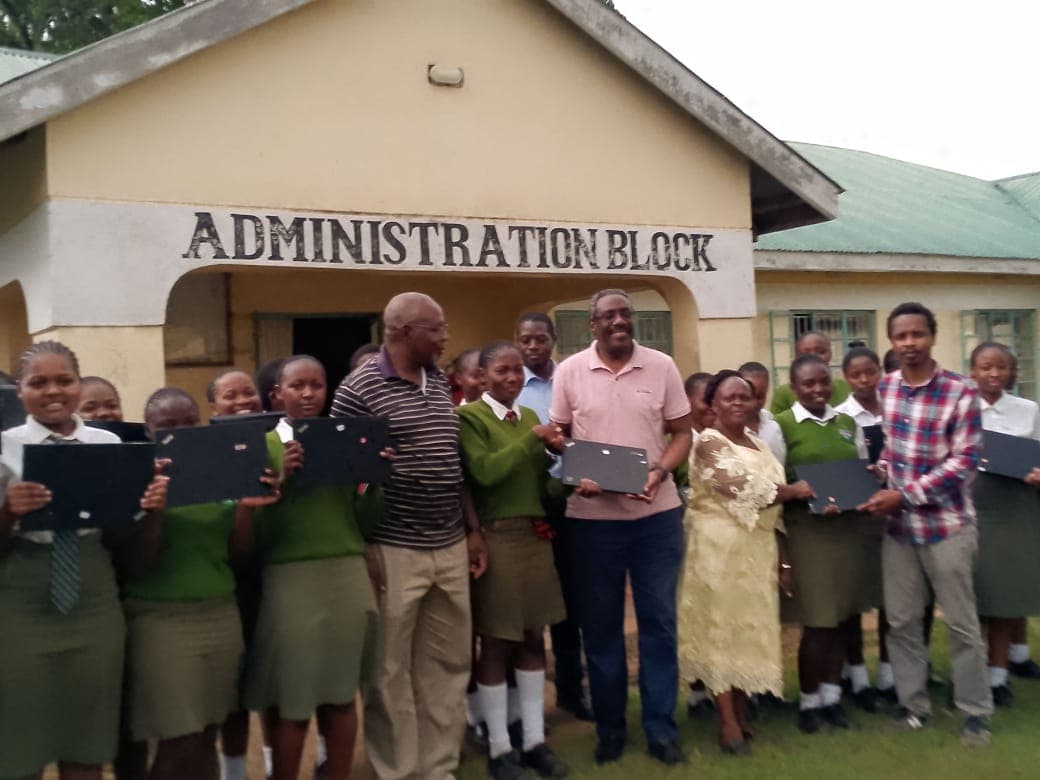 Learners asked to embrace ICT learning as schools receive laptops in Kakamega