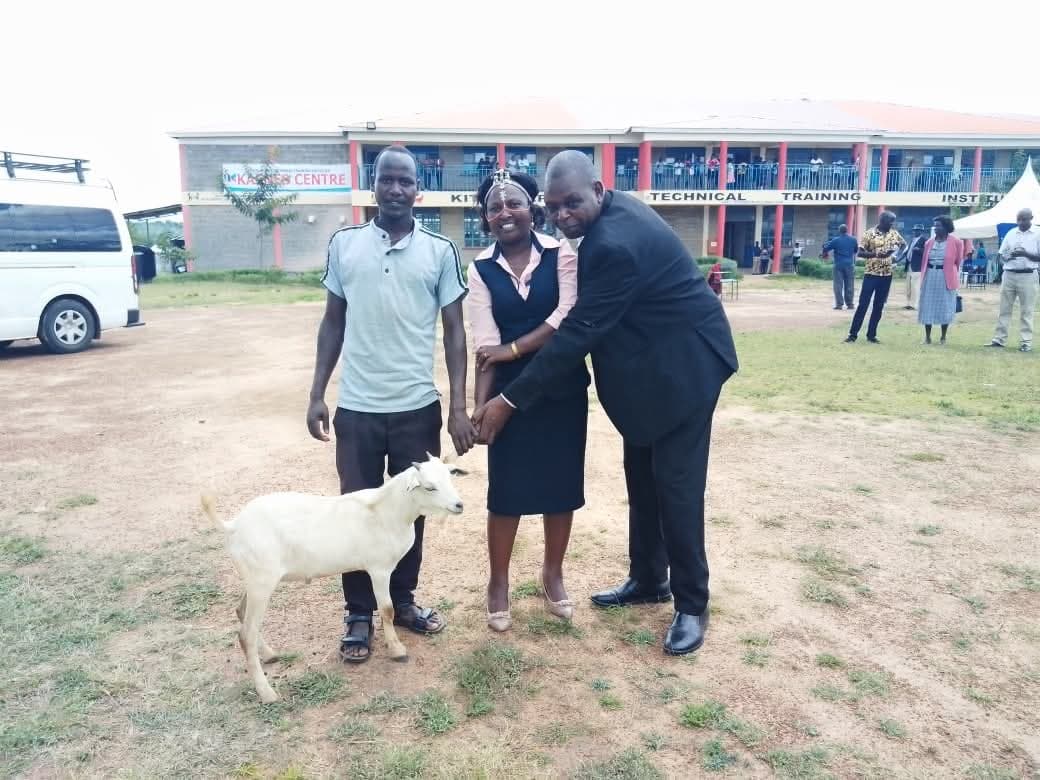 Unstoppable Determination: TTI student walks in for admission carrying goat