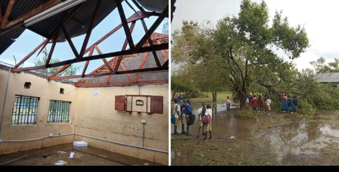 Strong winds leave two schools, homes destroyed in Muhoroni, Kisumu