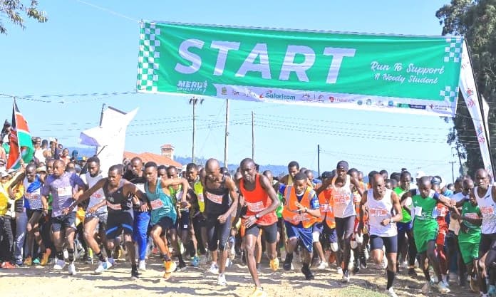Meru University holds inaugural mountain run to assist needy students