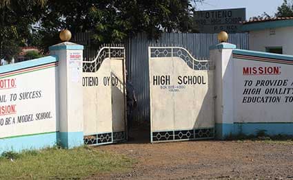 Mysterious fire burns Otieno Oyoo Secondary dormitory in Kisumu