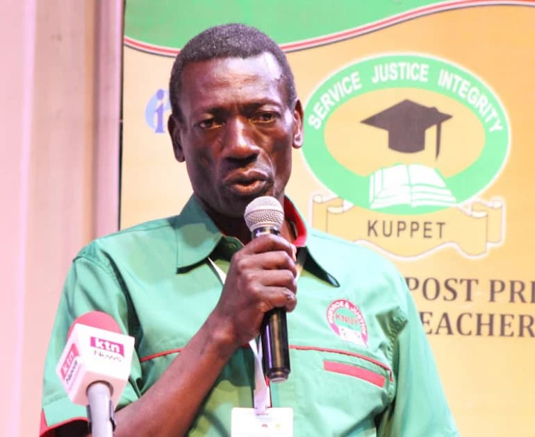 KNUT’s Oyuu pushes for better pay, improved welfare for teachers