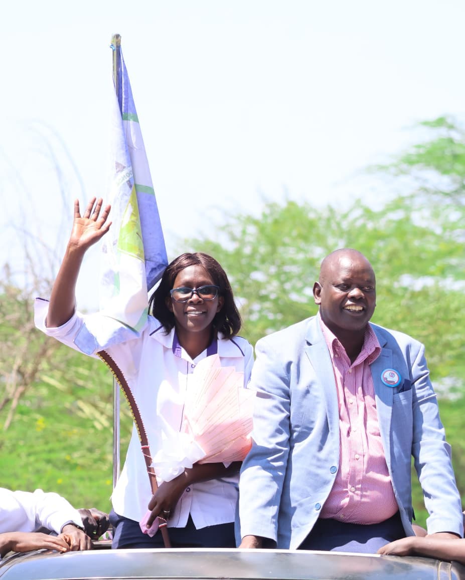 Song and dance as Emining Boys celebrates Africa’s best teacher