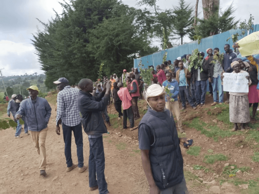 Learning disrupted as parents protest over unregistered school in Bomet