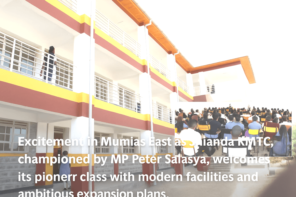 Mumias East MP Peter Salasya celebrated as Shianda KMTC admits first students