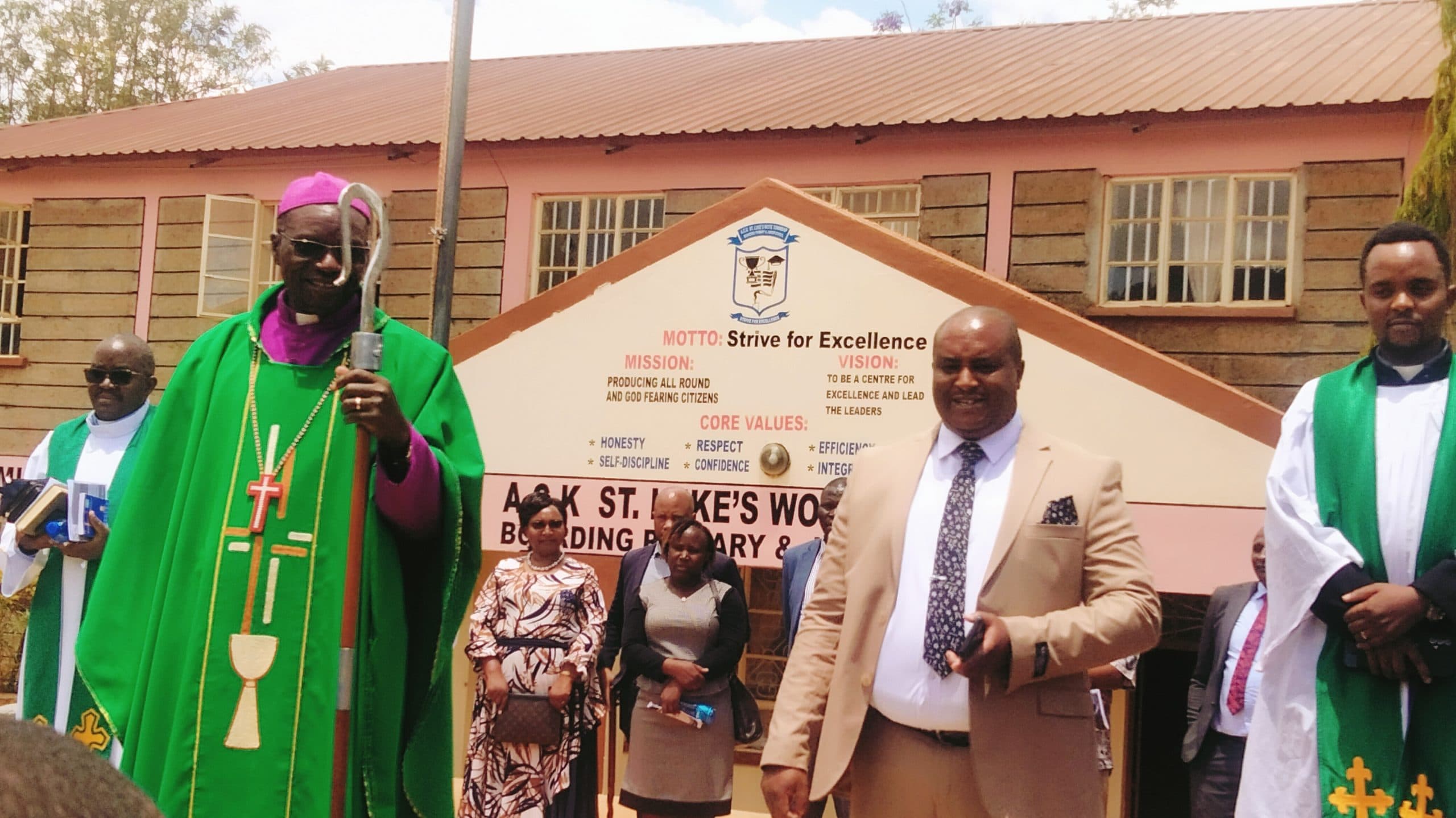 Cleric encourages candidates to walk with discipline even after exams