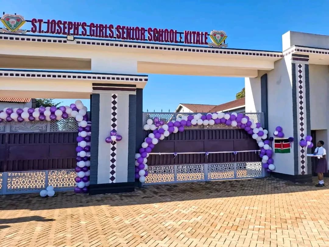St. Joseph’s Girls-Kitale unveils state -of -the -art gate at colourful ceremony