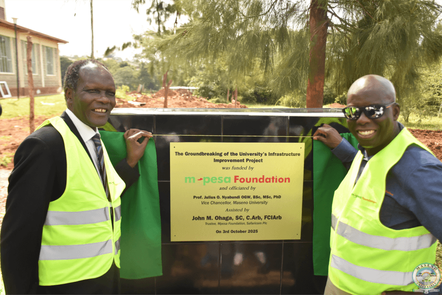 Maseno Varsity students to benefit as M-Pesa Foundation build state-of-the-art ICT Hub