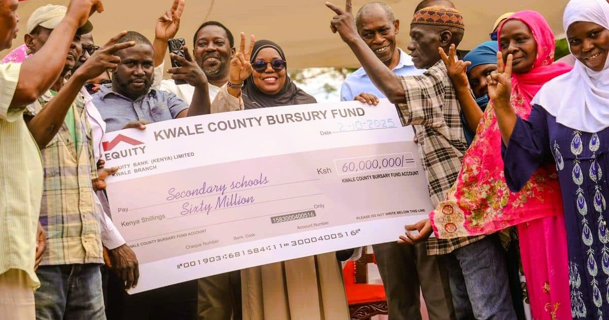 Over 900 students boosted as Kwale County disburses Ksh60M bursary fund