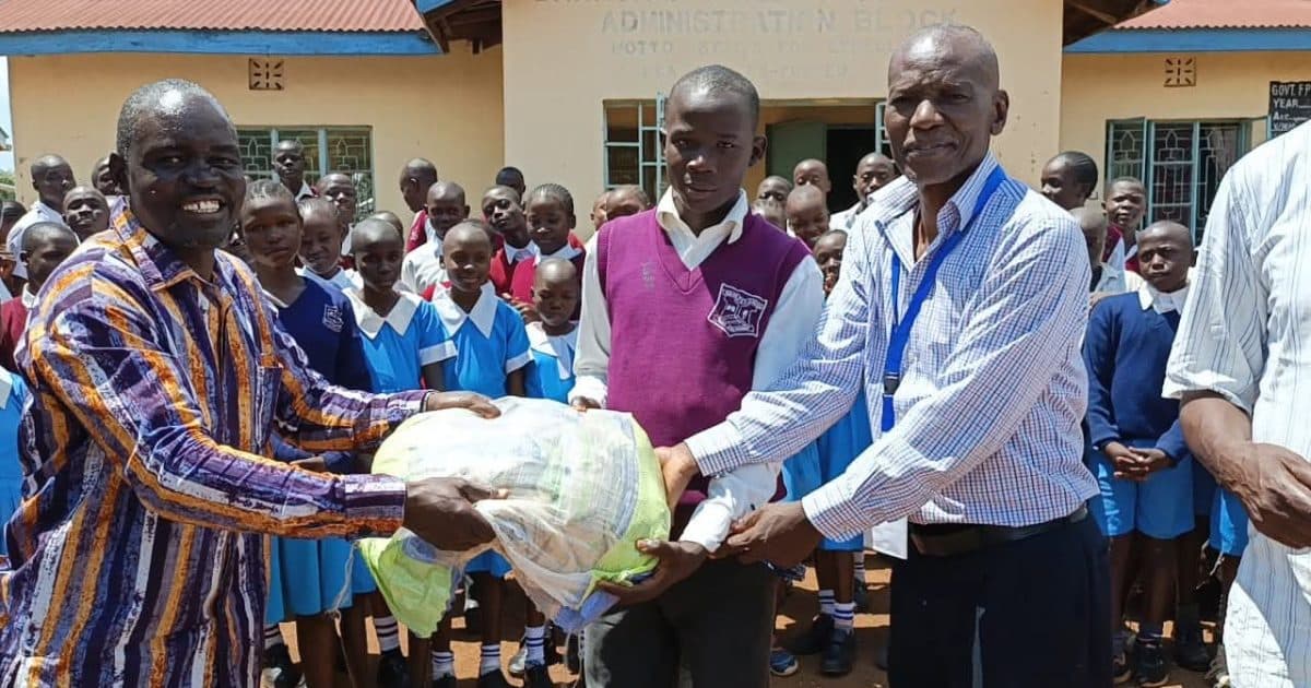 Kisumu Senator donates food across schools to boost students amid exams