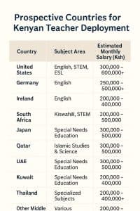 Information teachers should have about overseas teaching jobs image 1