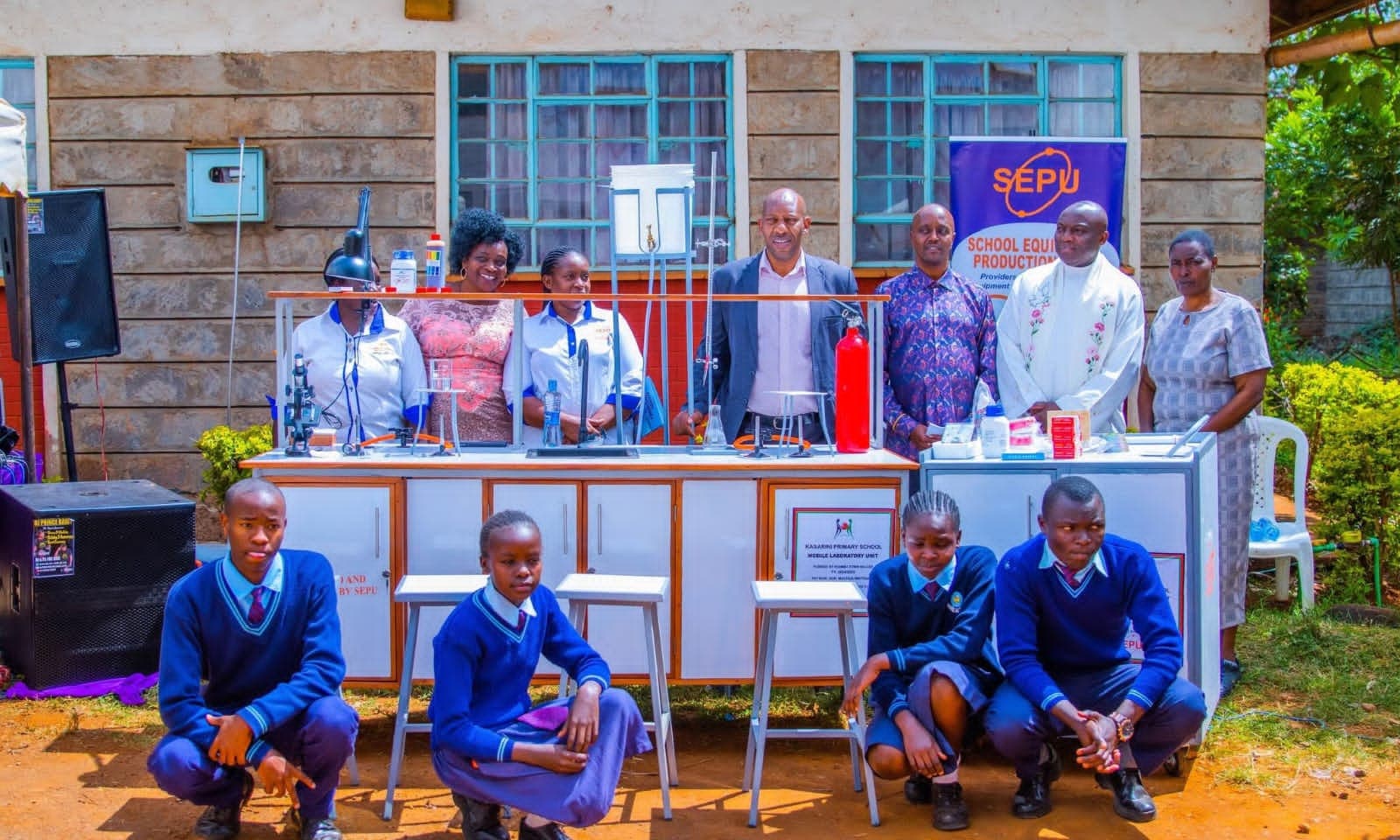 Kiambu MP launches mobile JSS lab equipment to boost education
