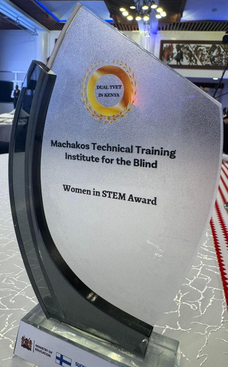 Machakos School for the blind feted for its inclusiveness in TVET education