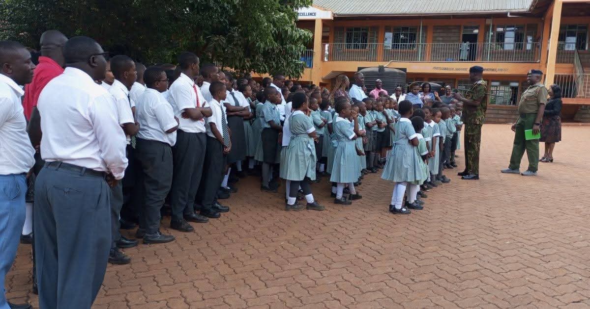 Murang’a Police launch road safety campaign to protect school children from accidents