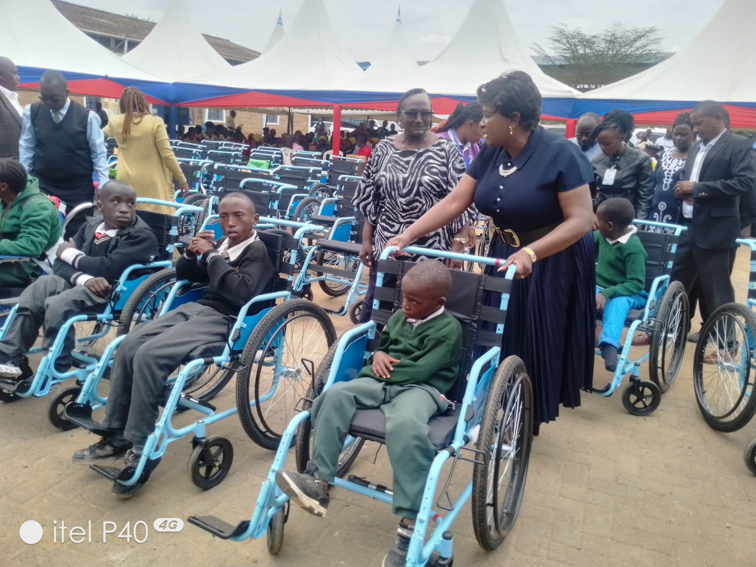 Students, PWDs benefit as Governor Wavinya distributes devices, Bursaries in Machakos
