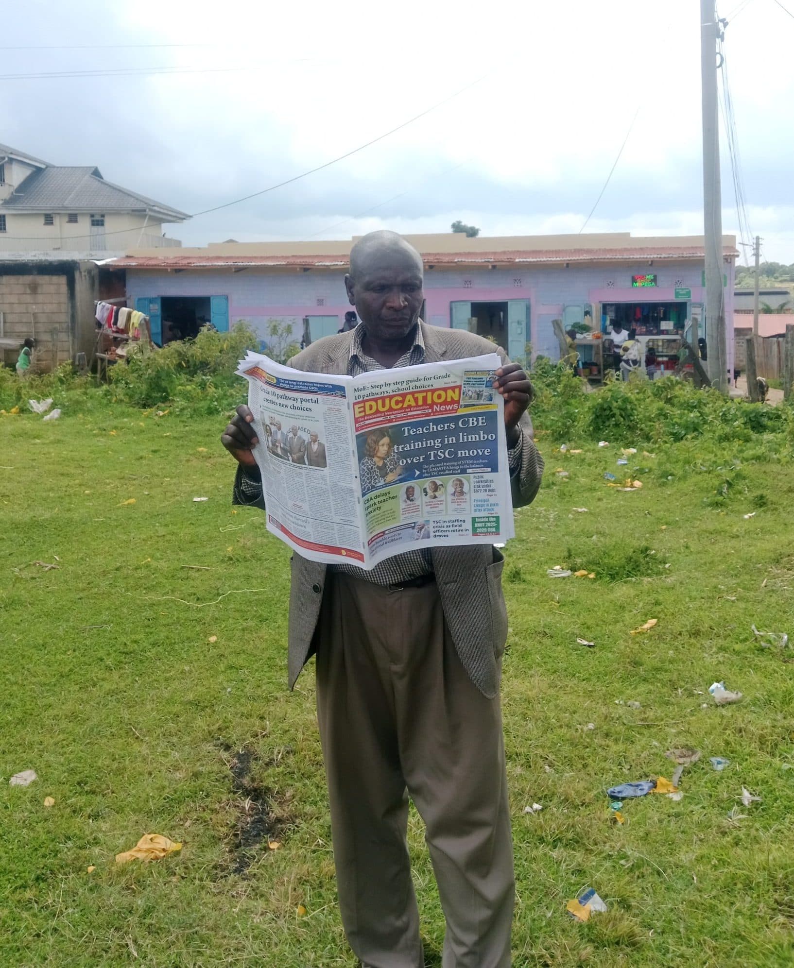 Retired West Pokot teacher’s lifelong love for Education Newspaper