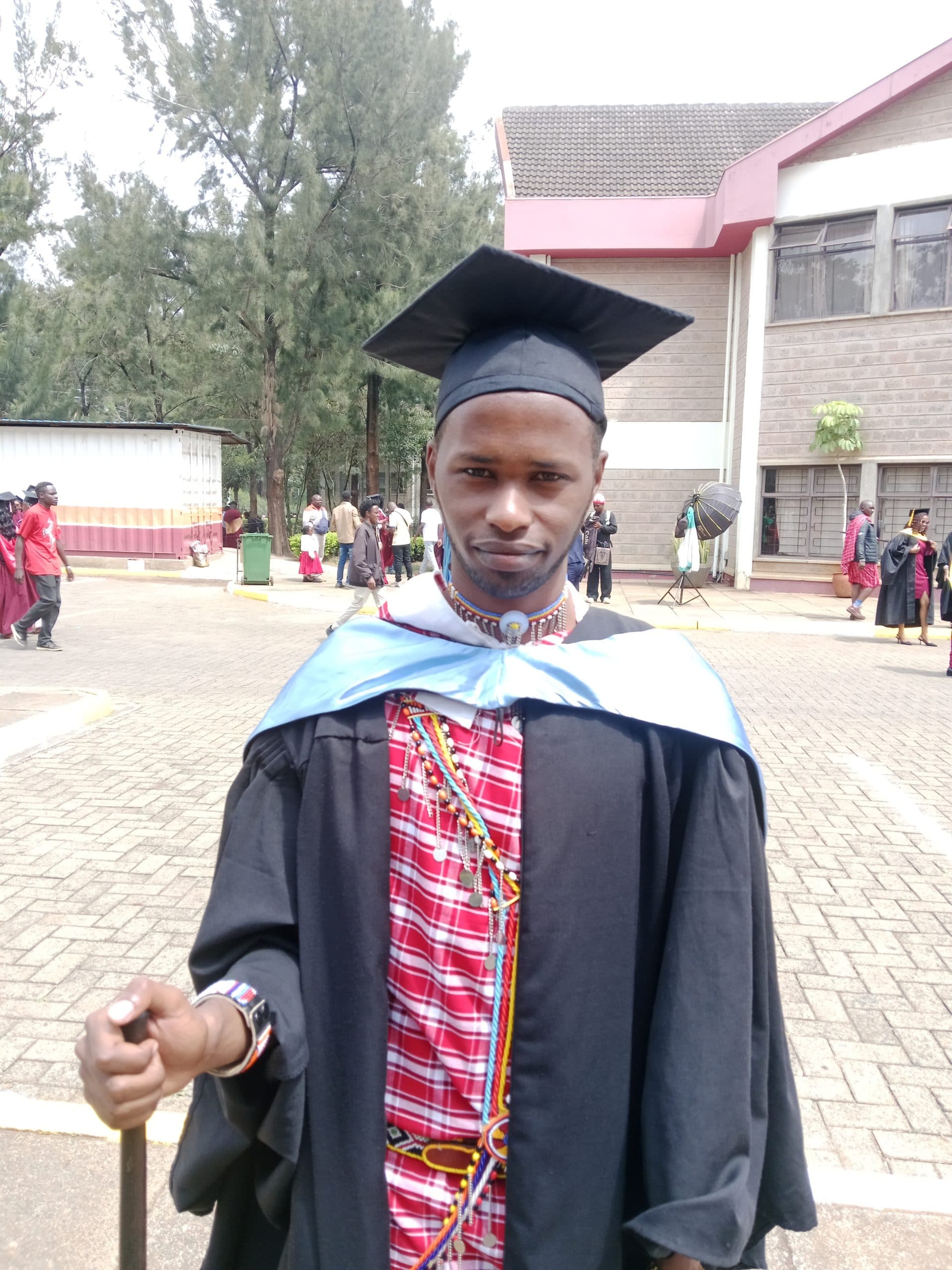 Narok’s Dalton Kuyo defies odds to earn Nursing Degree at CUEA