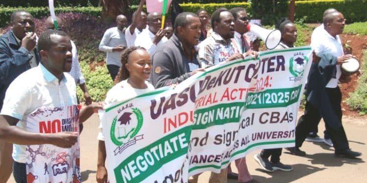 UASU demands Govt settle KSh 7.9 billion in unpaid university staff dues confirmed by new report