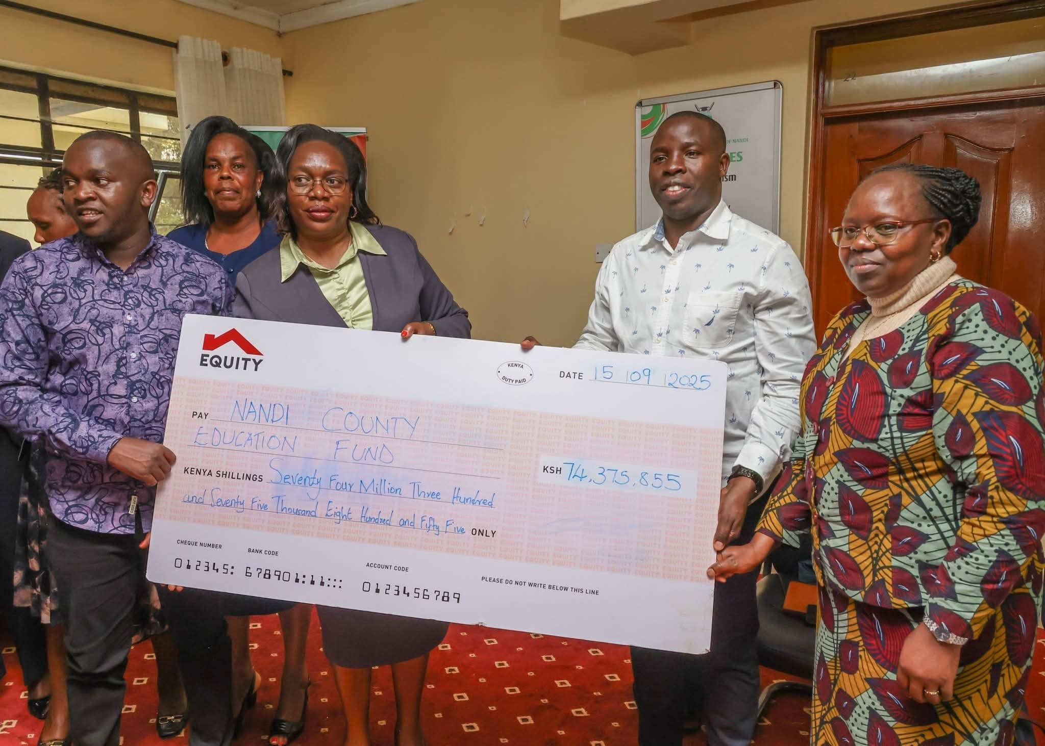 Nandi County releases Ksh 74 million bursary fund as parents appeal for increased allocation