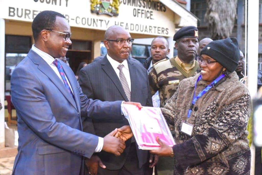 Education CS opens Bureti KNEC container as KPSEA, KJSEA, KILEA, and Pre-Vocational Assessments begin nationwide