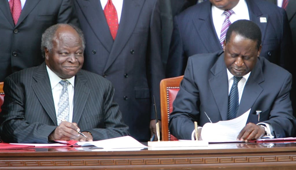 Message Kenyans wish Baba Raila Odinga would deliver to President Mwai Kibaki of blessed memory