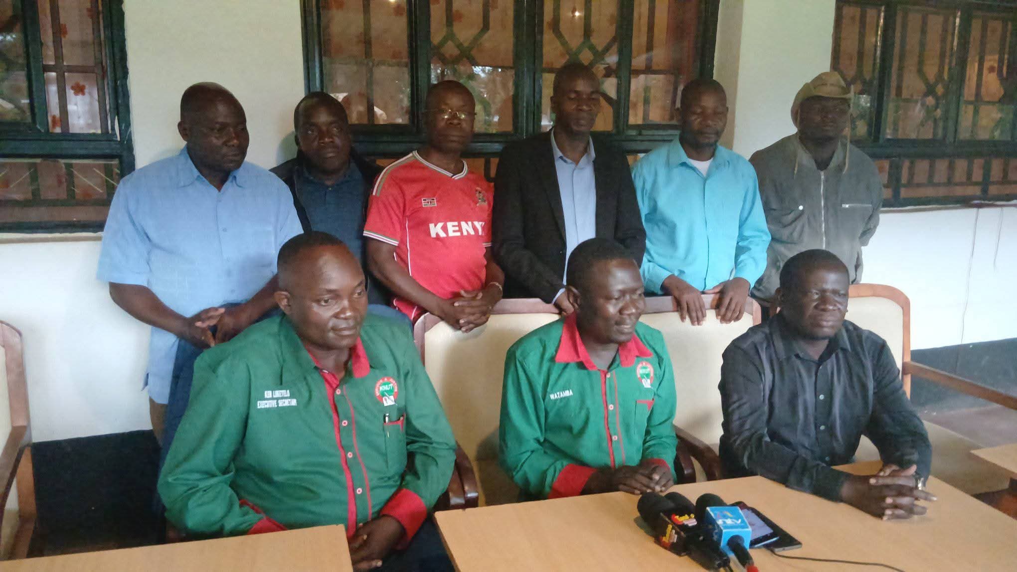 Leadership transition at KNUT Bungoma as Watamba appointed County chair