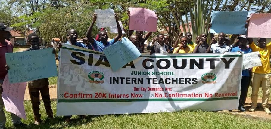Siaya JSS intern teachers faults gov’t over two-year term contract, vow to paralyse education in 2026