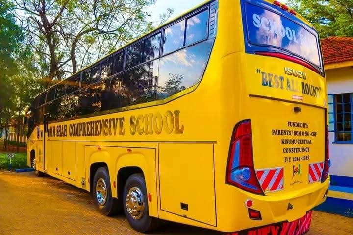 Kisumu’s MM Shah Primary sets new standard with Kenya’s first double-axle school bus