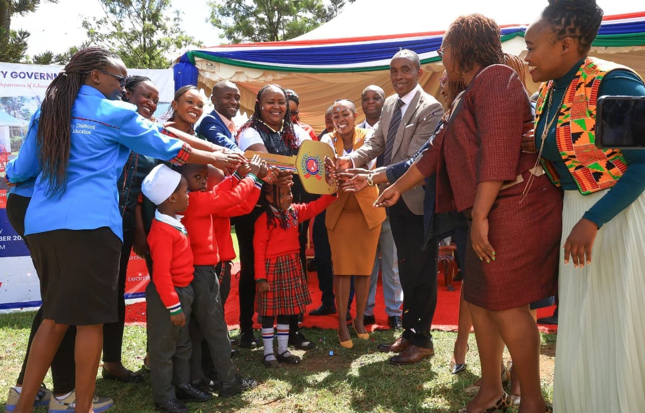 Kiambu’s ECDE overhaul nears completion as 200 additional new model centres commissioned