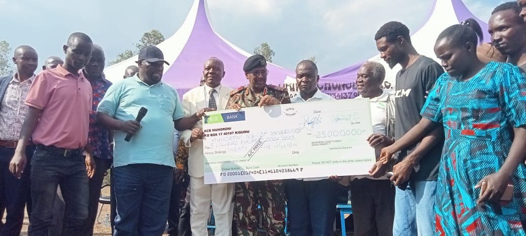 Over 2000 needy students benefit as Muhoroni MP issues Ksh25 million bursary