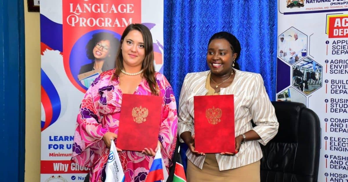 Michuki Poly, Russian NGO partner to offer language training