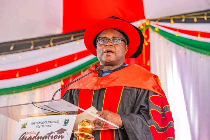 Bungoma Governor urges graduates to embrace creativity, reject destructive habits