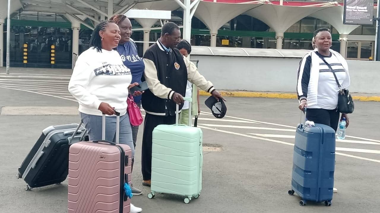 Kiharu best teachers flagged off for Dubai trip under Masomo Bora Programme
