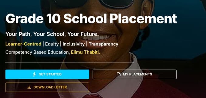 How to download Grade 10 Senior School admission letters from the MoE portal