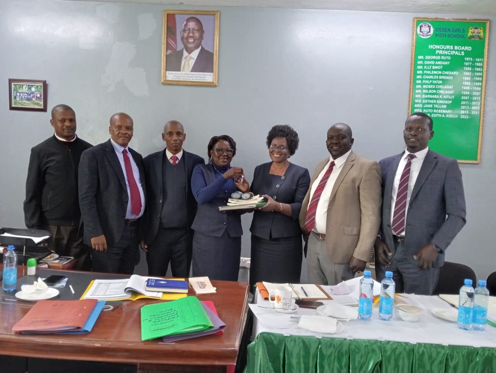 Dr. Jenipher Otolo assumes leadership at Ossen Girls’ High School