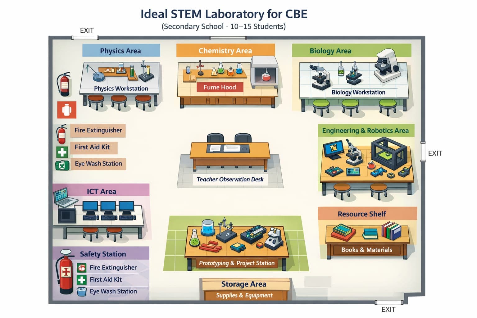 Designing the Ideal STEM Laboratory for Competency-Based Education