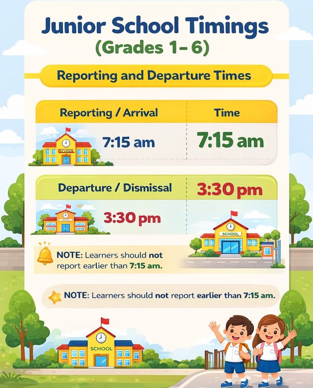 The much-violated school timetable: stop forcing learners to arrive before sunrise and depart at night