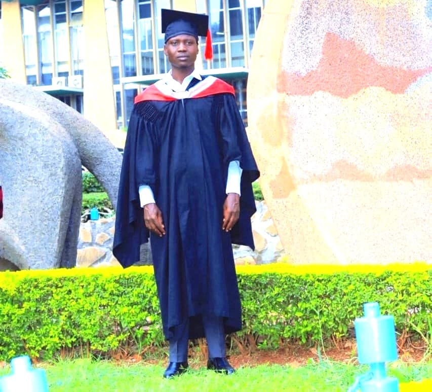 From village hardships to academic triumph: Okuku Kola graduates with a Master’s from the UoN