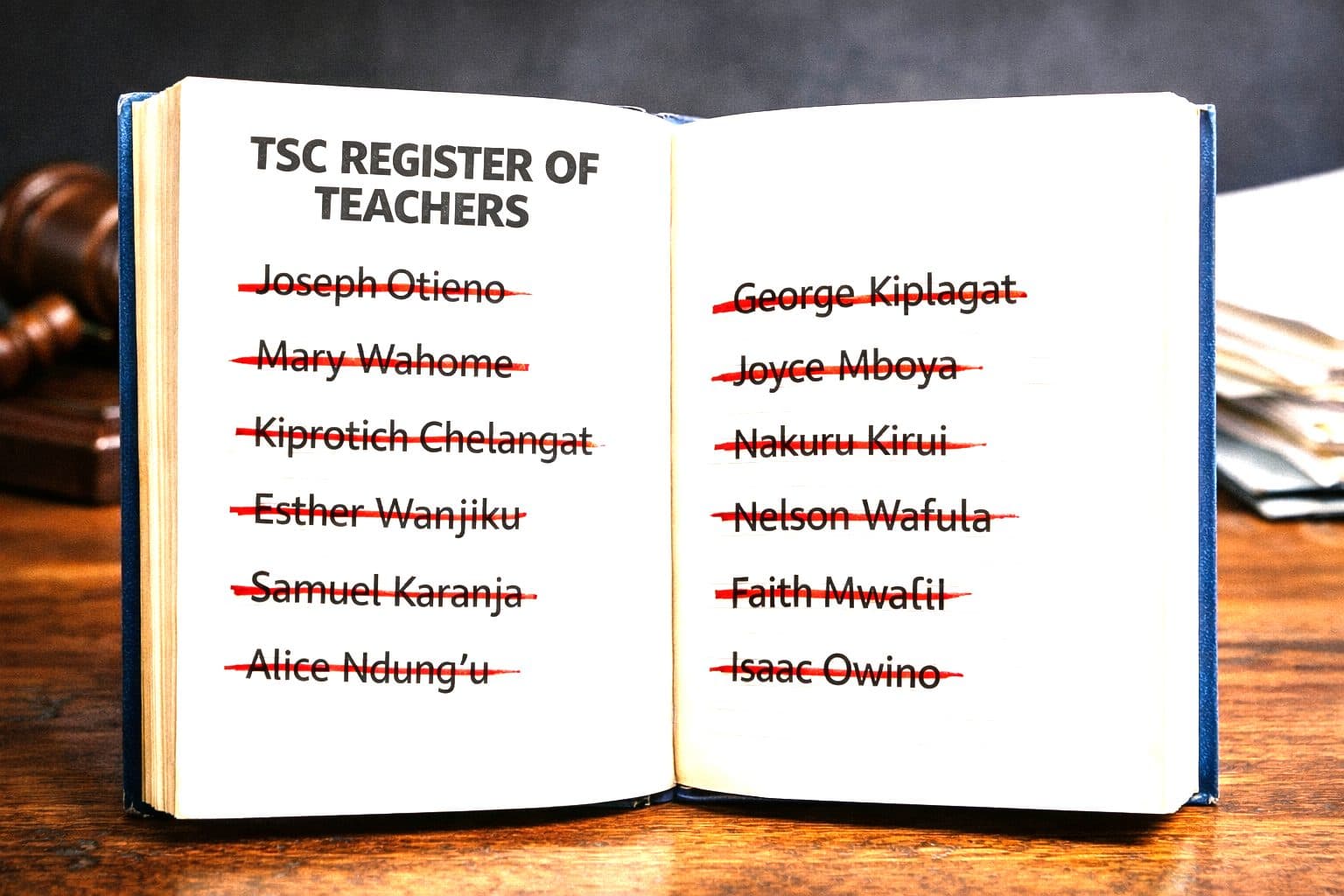 TSC strikes off 18 teachers from register over serious professional misconduct