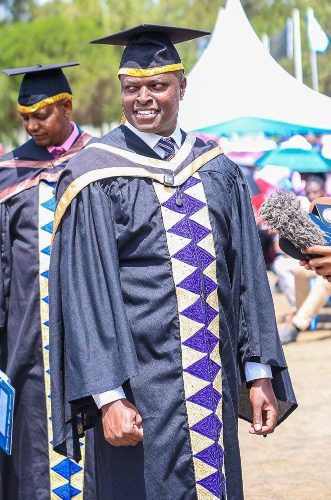 Kiharu MP Ndindi Nyoro graduates with second Master’s degree from KU