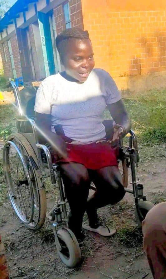 Busia disabled girl calls on well-wishers to acquire wheelchair, college support